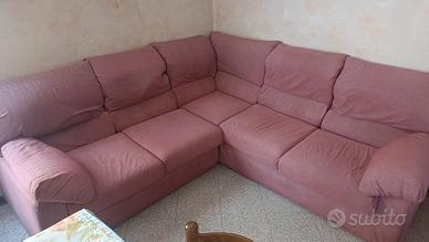 divano angolare in 2 pezzi