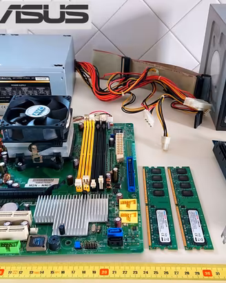 Asus M2N, AMD X2 , 2 GB ram , Ati HD4350, Aliment.