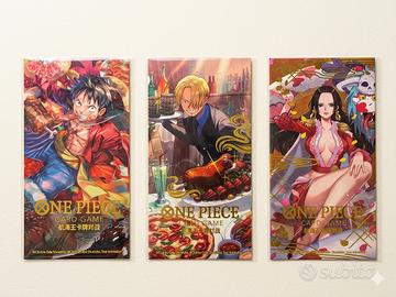 One Piece Tcg - Luffy Sanji Hancock Promo Sealed