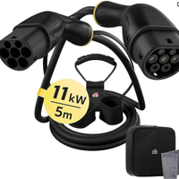 Cavo di Ricarica Tipo 2 | 11kW | 16A | Trifase 5m