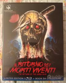Il Ritorno Dei Morti Viventi Box 3 blu ray+book