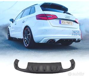 DIFFUSORE AUDI A3 8V 12-16 LOOK RS3