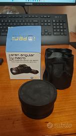 convertitore grandangolo per Canon 