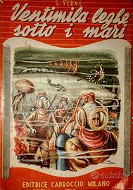 Libro Ventimila Leghe sotto i Mari G.Verne 
