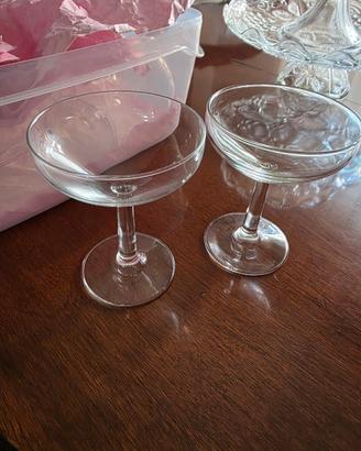 12 calici vintage da collezione 