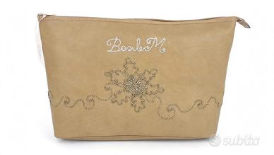 Pochette beige nuova con cartellino mai usata