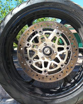 Coppia dischi anteriori honda vfr 1998