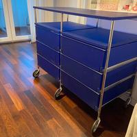 Cassettiera Kartell mobil 6 cassetti con ripiano