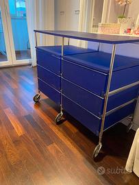 Cassettiera Kartell mobil 6 cassetti con ripiano