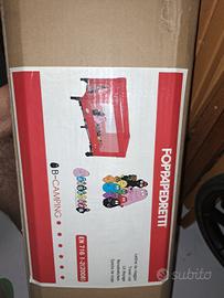 Lettino Campeggio Neonato con materasso pieghevole