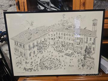 Stampa Vettori piazza Rosmini 1987