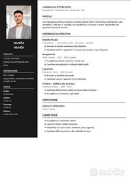 Receptionist / Addetto di Sala / Portiere Hote