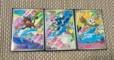 Compagni d‘avventura Pokemon starter Alola