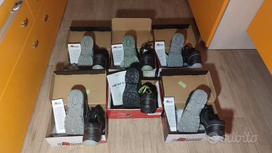 Lotto 6 Paia Scarpe Antinfortunistiche NUOVE