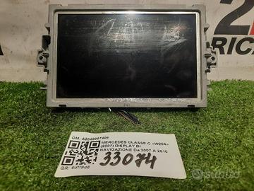 DISPLAY MERCEDES Classe C Berlina W204 A2049007408