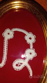 Quadretti con ricamo