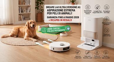 Robot Dreame L40 Ultra Versione A –  Garanzia 2028