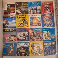 dischi vinile cartoni