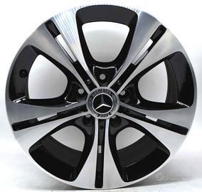 4 cerchi lega mercedes classe c w205 r17 lt5075