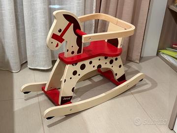 JANOD CAVALLO A DONDOLO CARAMEL