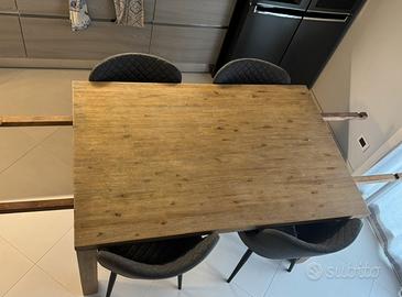 Tavolo da pranzo legno allungabile