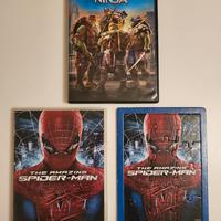 Dvd Spiderman e Tartarughe Ninja