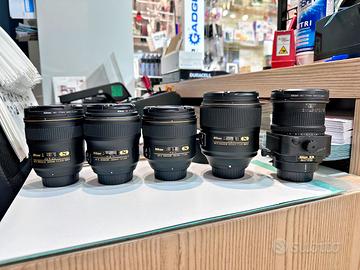 Nikon Obbiettivi 4 anni di garanzia