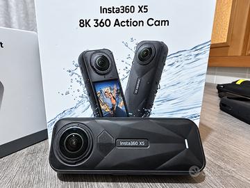 ❗️Insta360 X5 + kit lente originale + selfie stick
