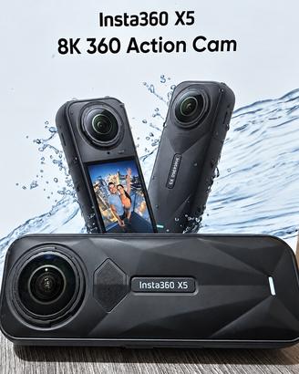 ❗️Insta360 X5 + kit lente originale + selfie stick
