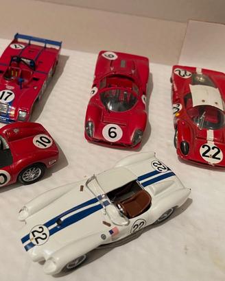 LOTTO 1:43 n. 4 FERRARI BRUMM  IXO JOUEF EVOLUTION