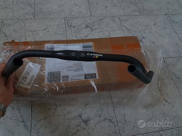 Manubrio gravel Multipresa carbonio H ultralight 