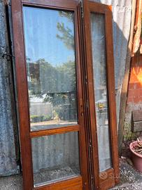 Finestre Porte Legno Massiccio Doppio Vetro +Telai
