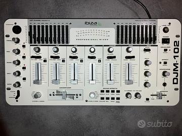 Mixer Ibiza  DJM 102 6 canali