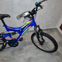 Mtb  bicicletta per ragazzi blu 