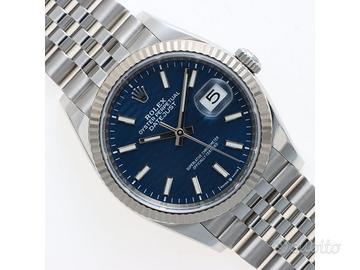 Rolex Datejust 126234 Blue Motif Anno 2022