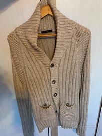 Cardigan cotone bianco taglia unica