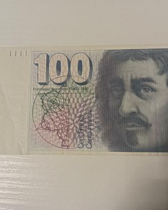 Banconota 100 Franchi Svizzeri