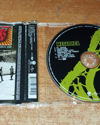 Metallica St. Anger CD singolo 2003
