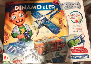 DINAMO E LED GIOCO