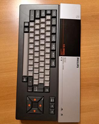 COMPUTER CONSOLE PHILIPS MSX VG-8020 CON STAMPANTE