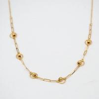 Collana in oro giallo 18 kt gold necklace E.246
