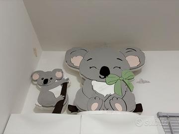 Decorazioni Feste battesimo Koala in polistirolo