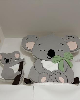 Decorazioni Feste battesimo Koala in polistirolo