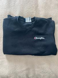 Felpa Orig. Vintage CHAMPION nera Taglia s