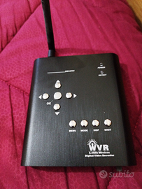 Ricevitore dvr wireless 2.4ghz con sd card