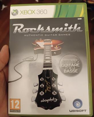 rockSmith autentico Guitar games Xbox 360