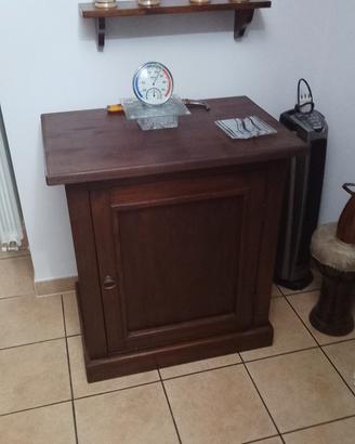 mobiletto in arte povera  