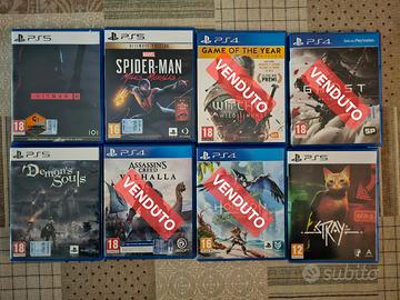 giochi Playstation 5 o 4 PS5 Ps4