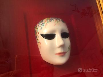 QUADRO CON MASCHERA IN CERAMICA