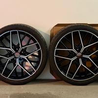 4 cerchi MSW 74 19” gommati Hankook